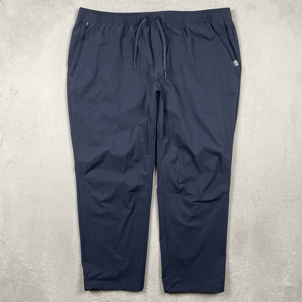 LL Bean MultiSport Pants Mens 2XL Blue Straight Leg Performance Quick Dry 28"